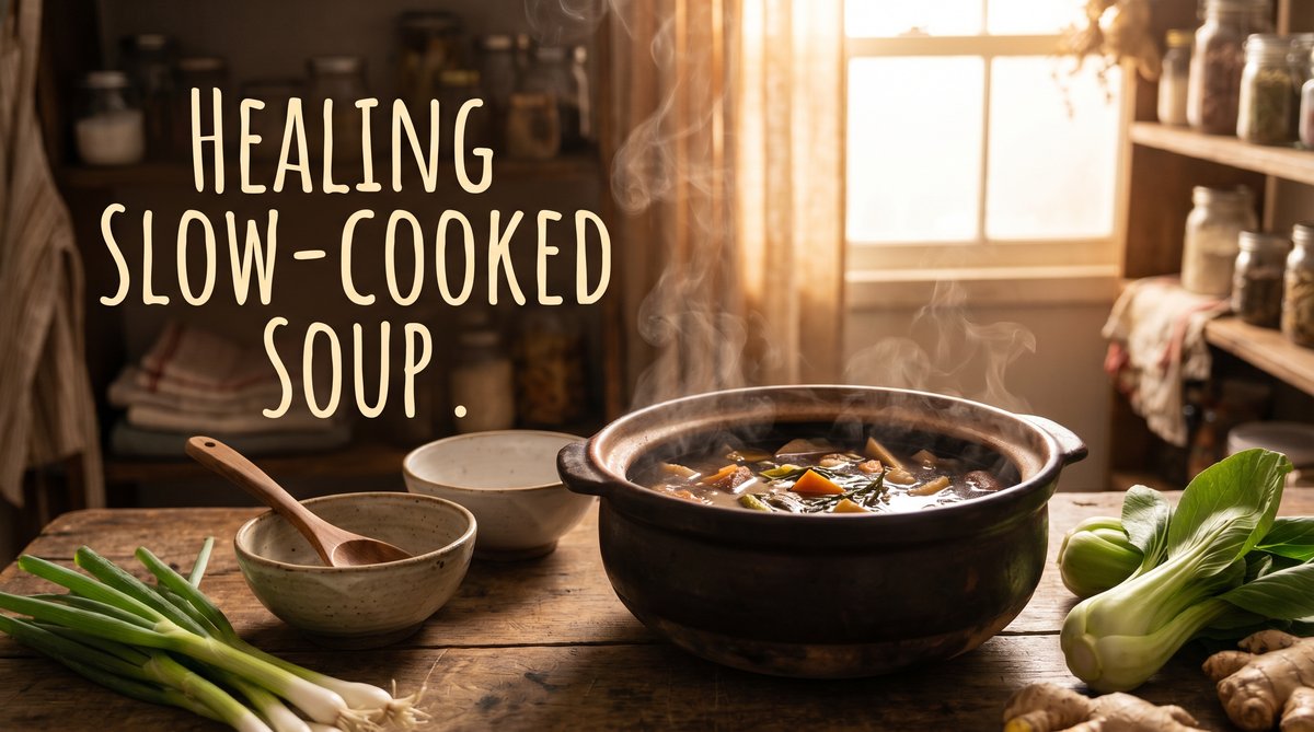 蘑菇视频 - 慢炖春日暖汤生活视频