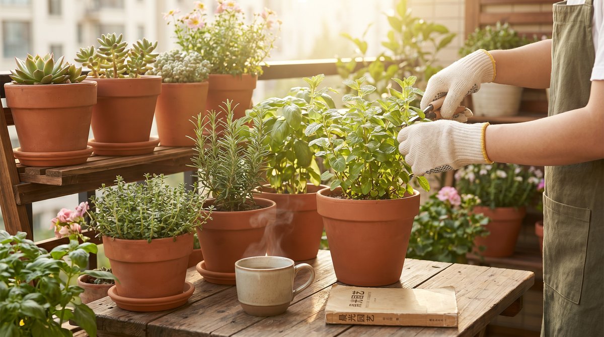 蘑菇视频 - 阳台植物养护视频教程